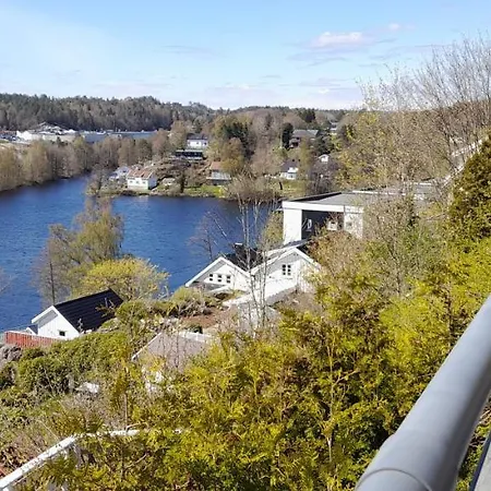 فيلة Trivelig Hus Med Fantastisk Utsikt آرندال